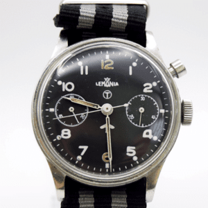 Gents Vintage Military Lemania Watch