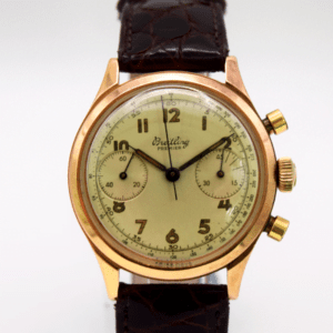C1946 18ct Rose Gold Breitling Premier Watch