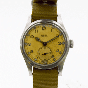 Gents Ebel Military Manual Strap Watch (769 WRR)