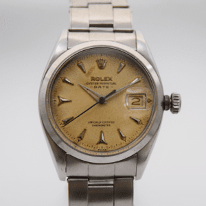 1957 Vintage Rolex Oyster Date Watch (643 OHNR)