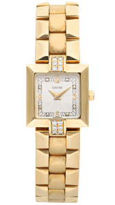 Concord Watch Servicing - gold and diamante