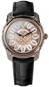Dolce and Gabbana Watch Servicing - black leather strap and decorative face