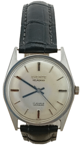 Everite Watch Servicing - Everite Helmsman black leather