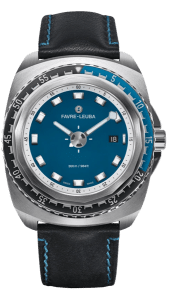 Favre-Leuba Watch Servicing -blue and black
