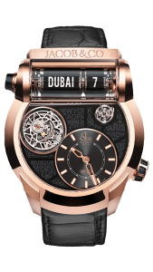 Jacob & Co Watch Servicing - Rose gold and black