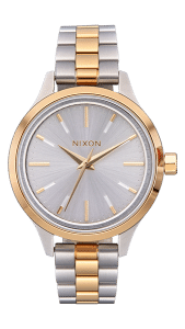 Nixon Watch Servicing - Gold and silver coloured
