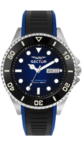 Sector watch servicing - Automatic Sector blue and black