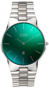 STORM Watch Servicing -green face and metal bracelet