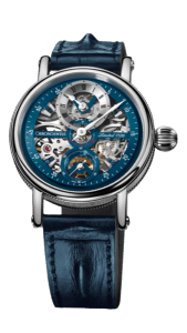 Blue chronoswiss watch