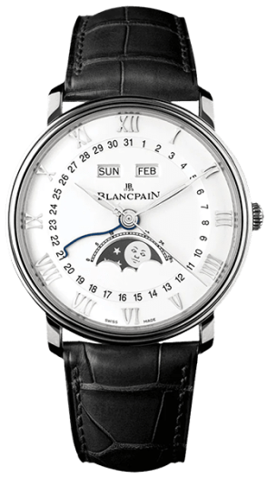Blancpain Watch Servicing - black leather strap
