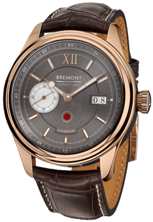 Bremont Watch Repairs Hero - brown leather and rose gold