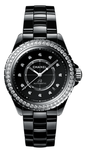 Chanel Watch Servicing - black metal strap