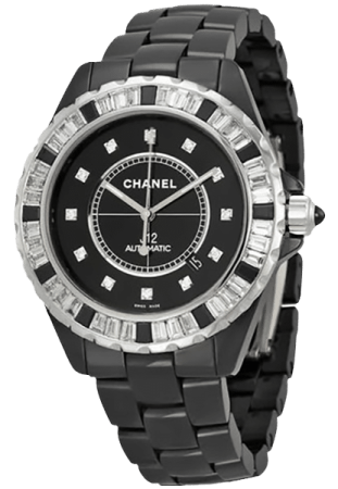 Chanel Watch Repairs - black metal strap