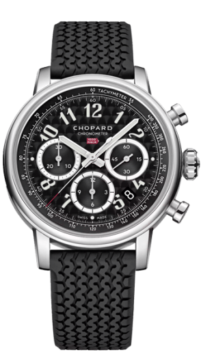 Chopard Watch Servicing - black rubber strap