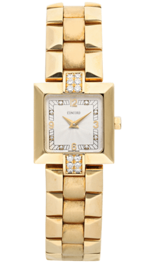 Concord Watch Servicing - gold and diamante