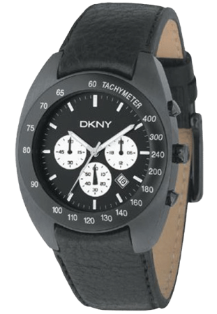 DKNY Watch Repair - black leather strap