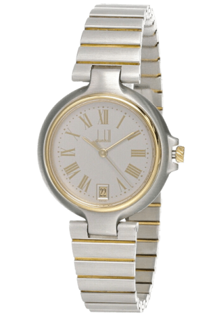 Dunhill Watch Repairs - solver and gold bracelet