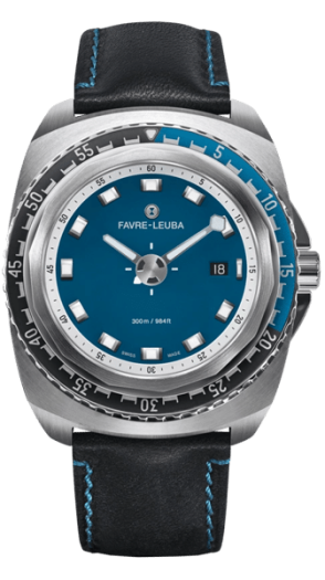 Favre-Leuba Watch Servicing -blue and black