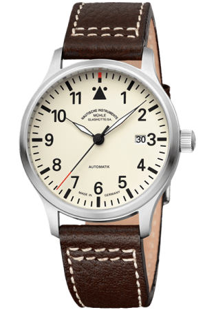 Glashütte Watch Repair - brown leather strap