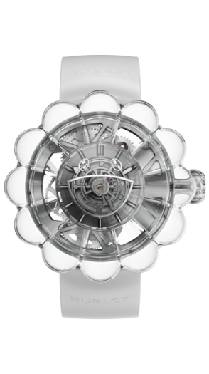 Hublot Watch Servicing - flower shaped watch