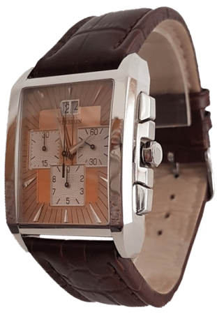 Michel Herbelin Watch Repairs - Brown leather