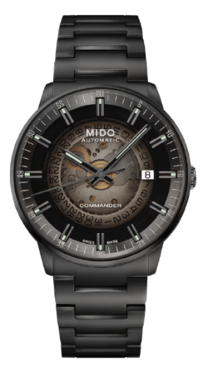 MIDO Watch Servicing - MIDO Automatic Commander black / gun metal