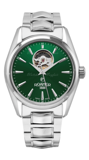 Roamer Watch Servicing - Roamer 1888 green face