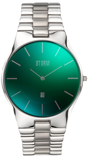 STORM Watch Servicing -green face and metal bracelet